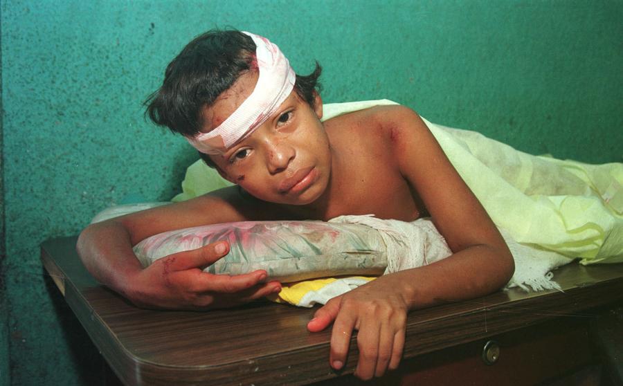 deslave, volcán Casita, Chichigalpa, sobreviviente