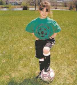 Ana Cate Aguilar empezó en equipos infantiles de futbol en Estados Unidos.
