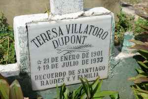 Teresa Villatoro Dupont murió el 19 de julio de 1973. Tenía 72 años. La guerrillera salvadoreña está enterrada en el Cementerio Oriental de Managua, a unas cuadras de la casa en la que vivió durante su vejez.
