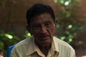 Tomás Florián, de 75 años, habitante de Mozonte, escuchó a su padre hablar de Anastasio Hernández. 