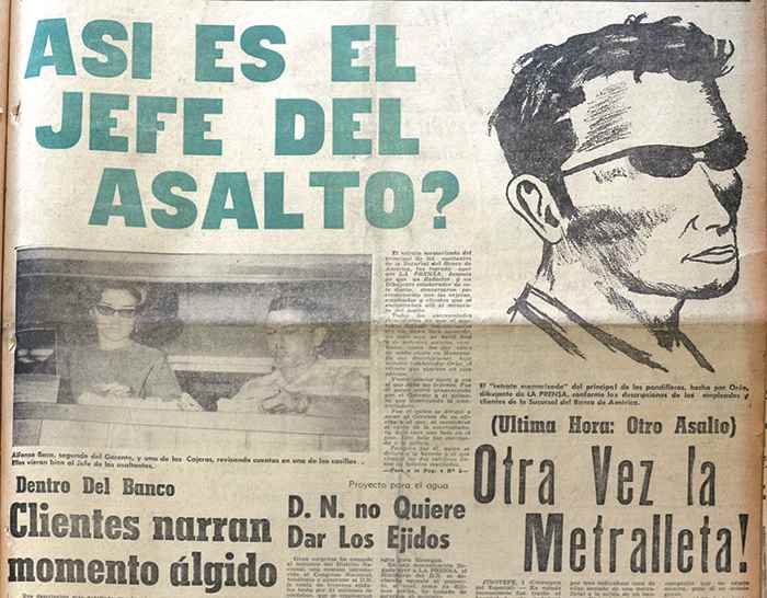 Después del asalto un retrato hablado de Alejandro Mora fue publicado en el diario La Prensa, se ofrecían cinco mil córdobas a quien brindara información que pudiese facilitar la captura de los asaltantes.