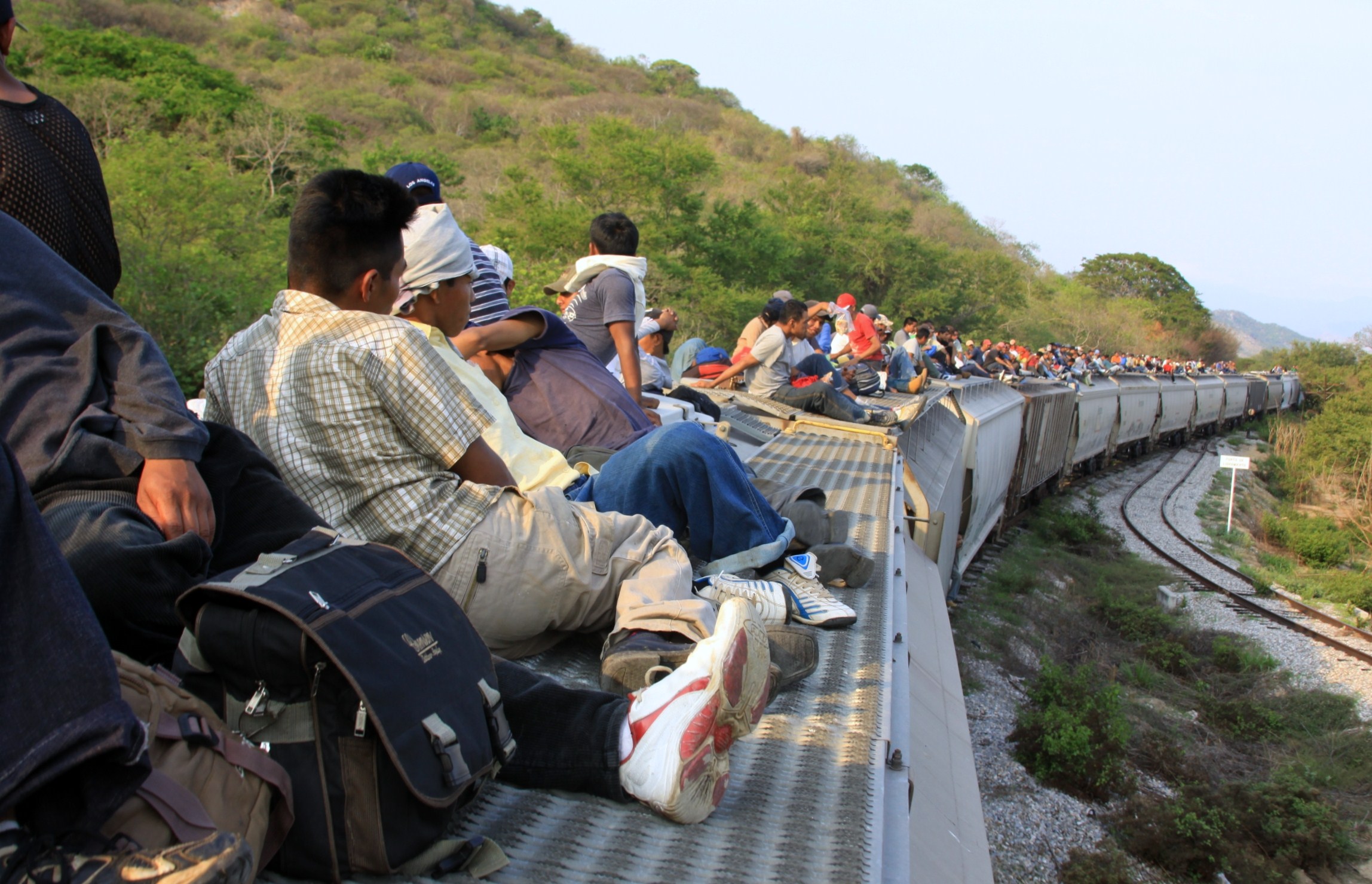 La Bestia, tren de inmigrantes centraomericanos