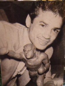 Una rara foto del boxeador sin su clásico bigote. Acá tenía alrededor de 26 años. 