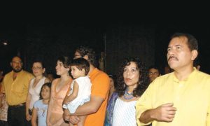Familia-del-Presidente-Daniel-Ortega