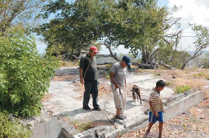 Este es el sitio donde estuvo la casa de Anastasio Somoza
