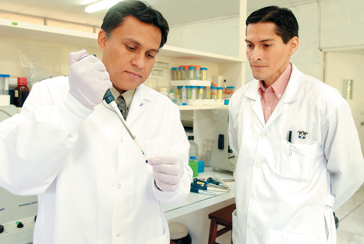 Jorge Huete y Ramón Ernesto Flores