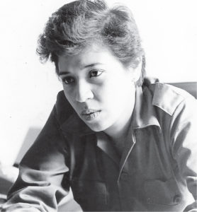Casi toda su vida ha llevado el cabello corto. Así lucía Blandón en los años 80. Fotografía del 12 de marzo de 1982.